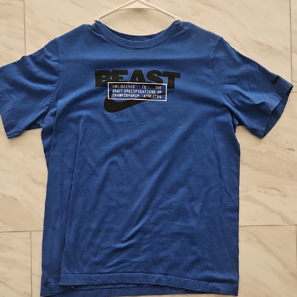 Nike Kids Blue Graphic Tee